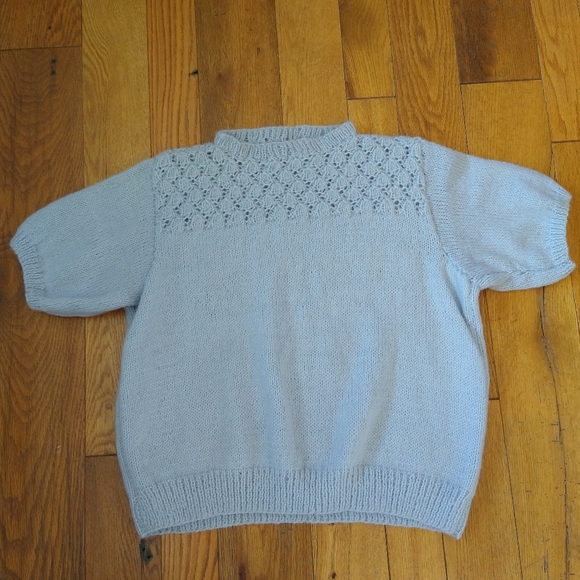VINTAGE HAND KNIT SWEATER xl (J5) - Picture 10 of 10